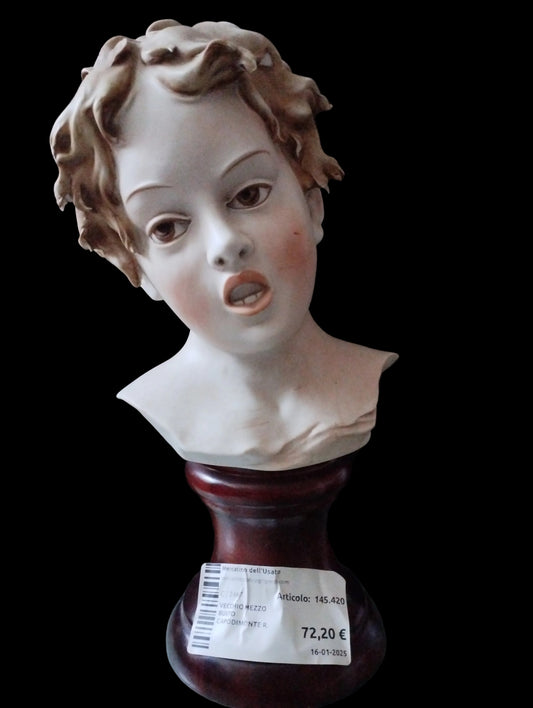 Vecchio Mezzo Busto Capodimonte R.