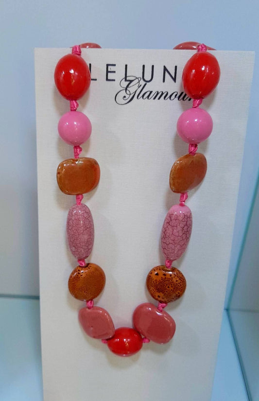 Collana Pietre Rosa
