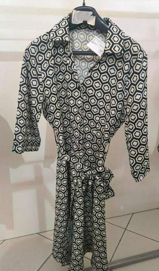 Vestito Bianco E Avorio Ms M