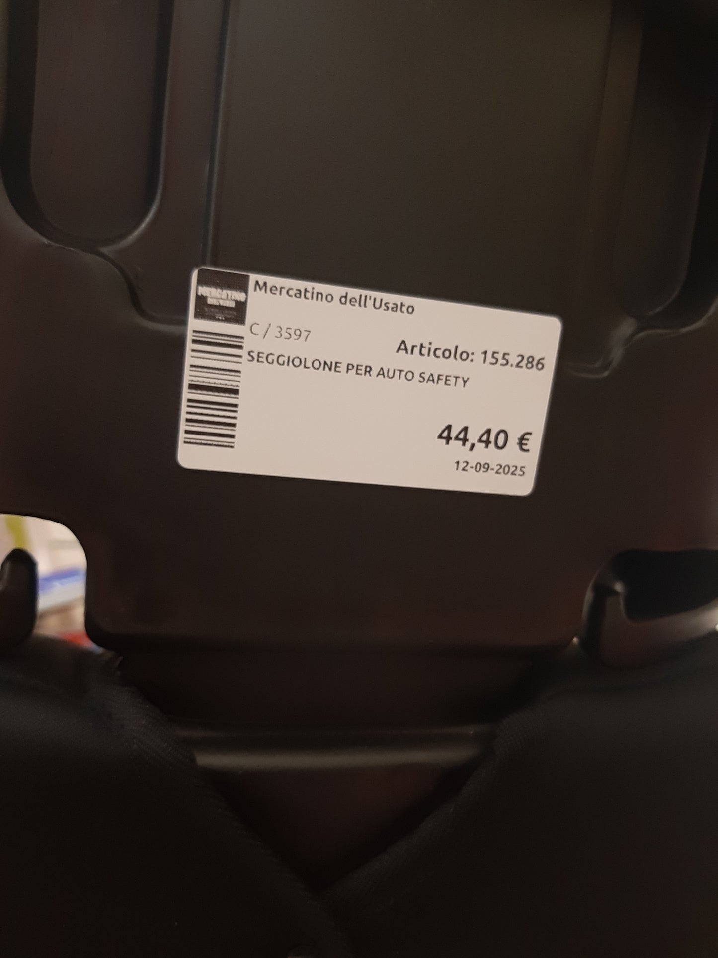Seggiolone Per Auto Safety