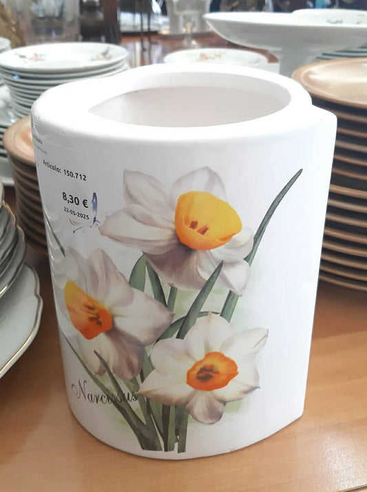 Vaso Bianco Narcissus