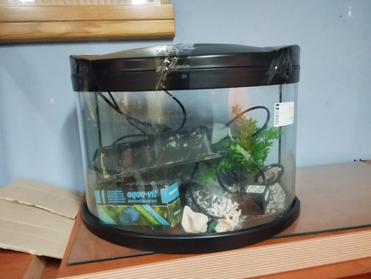 Acquario Mezzo Tondo + Accessori