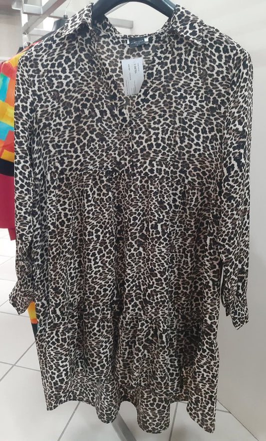 Vestito Leopardato Ms-l