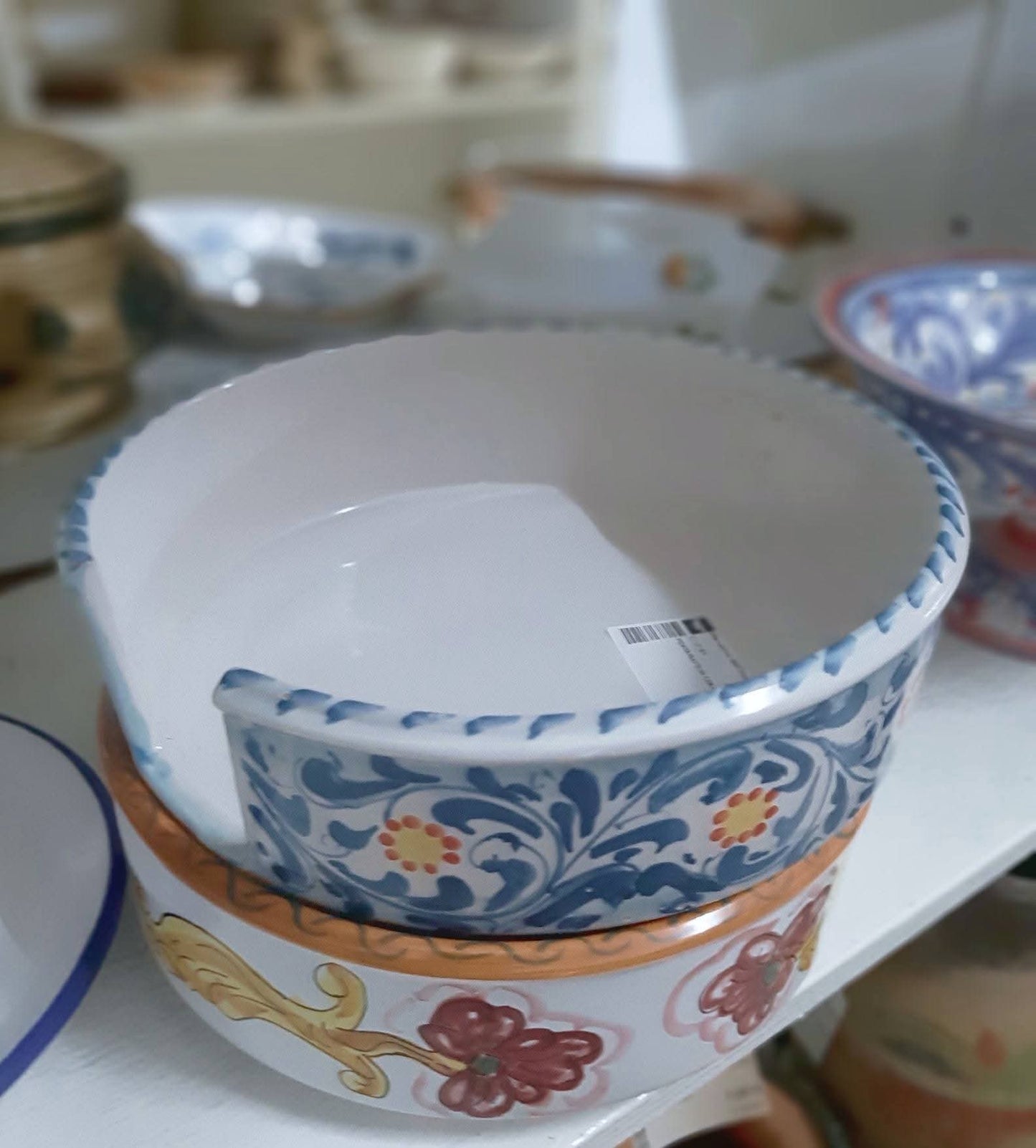 Portapiatti In Ceramica "colucci"