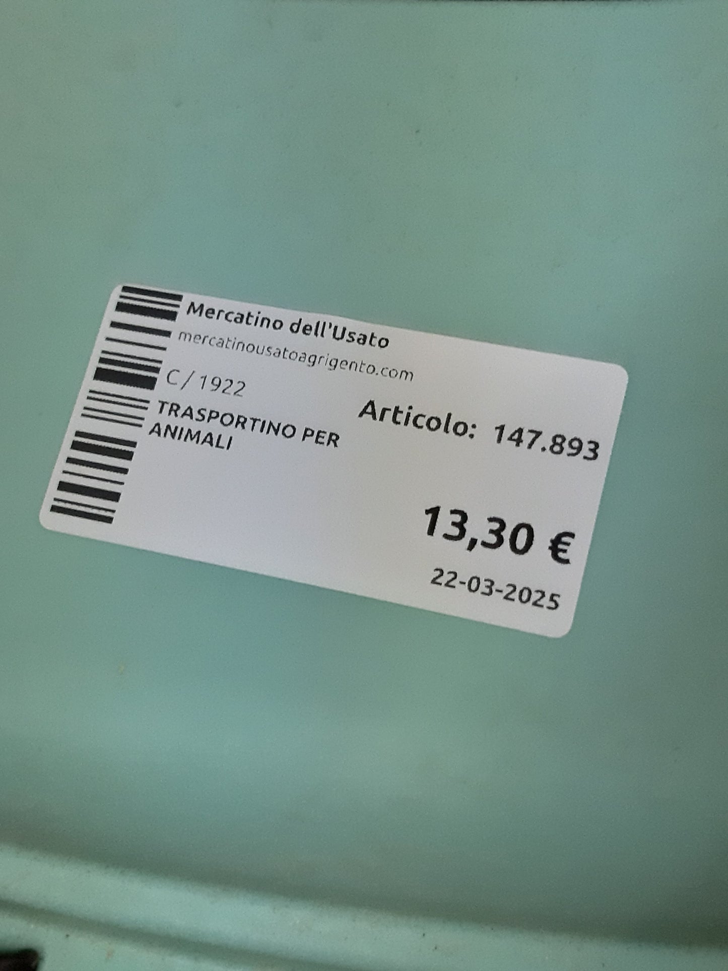 Trasportino Per Animali