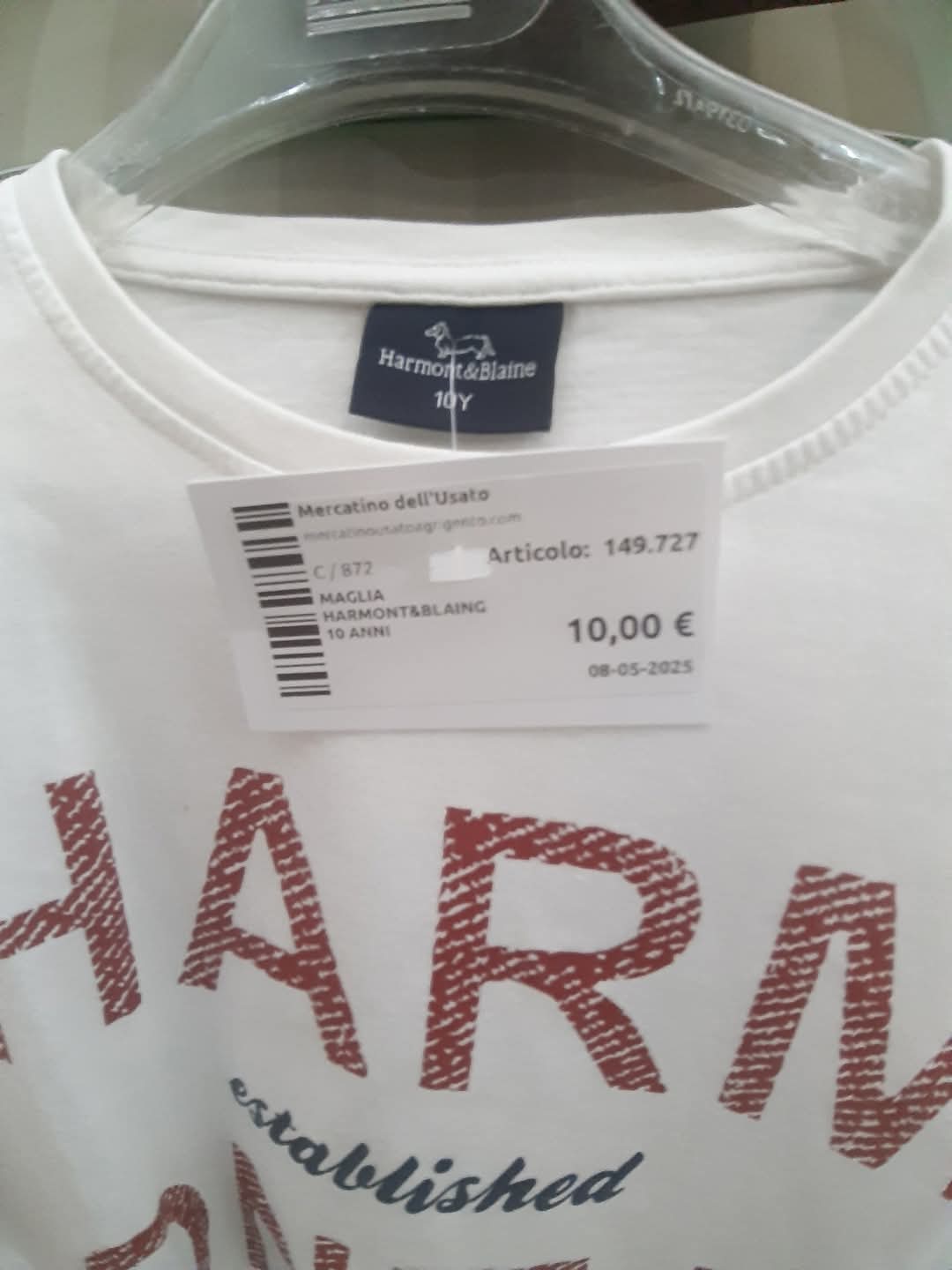 Maglia Harmont&blaing 10 Anni