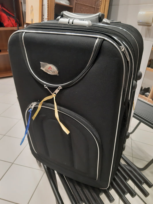 Valigia Grande Nera Or & Mi Con Combinazione