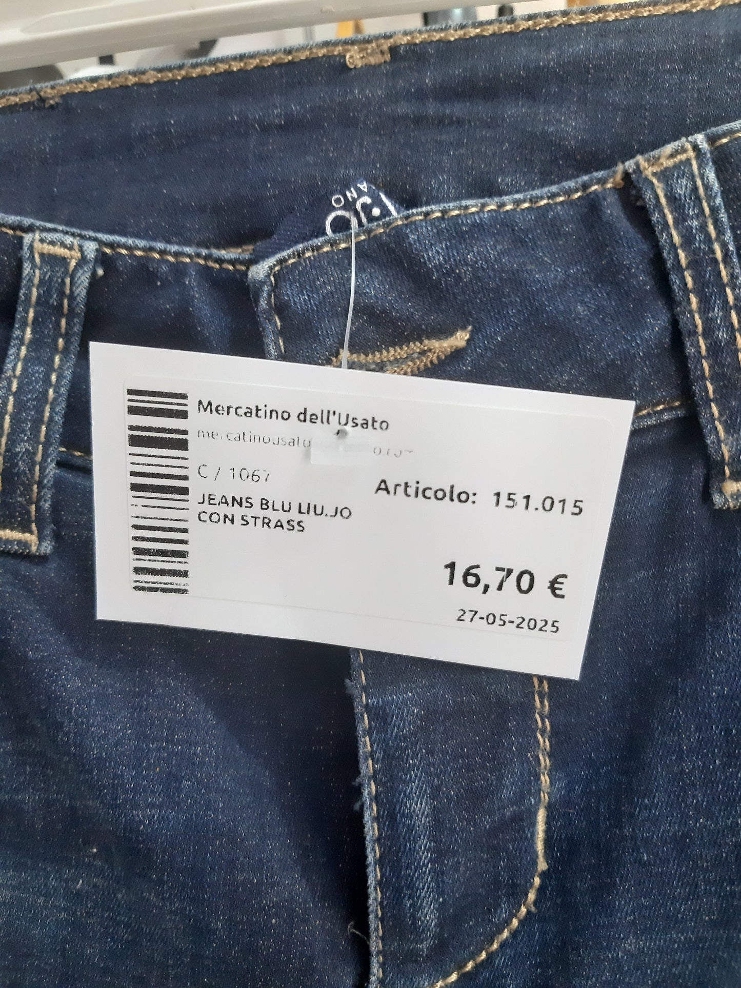 Jeans Blu Liu.jo Con Strass