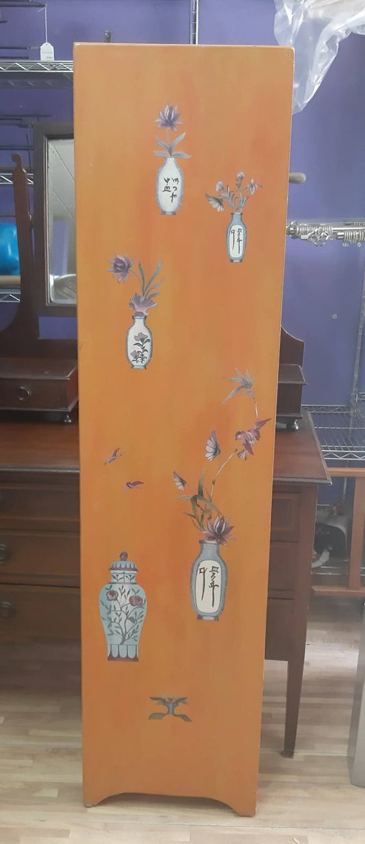 Separè Faggio Con Decori Orientali