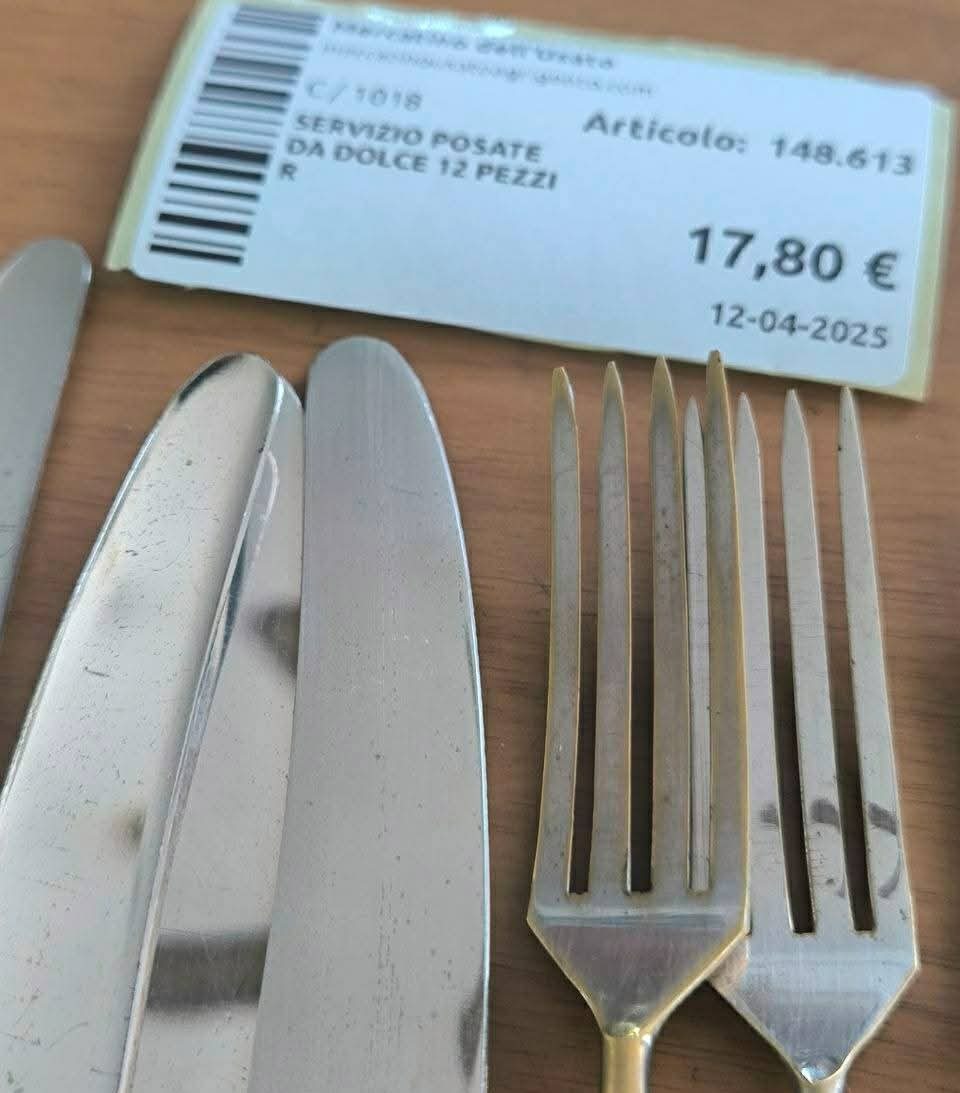Servizio Posate Da Dolce 12 Pezzi  R