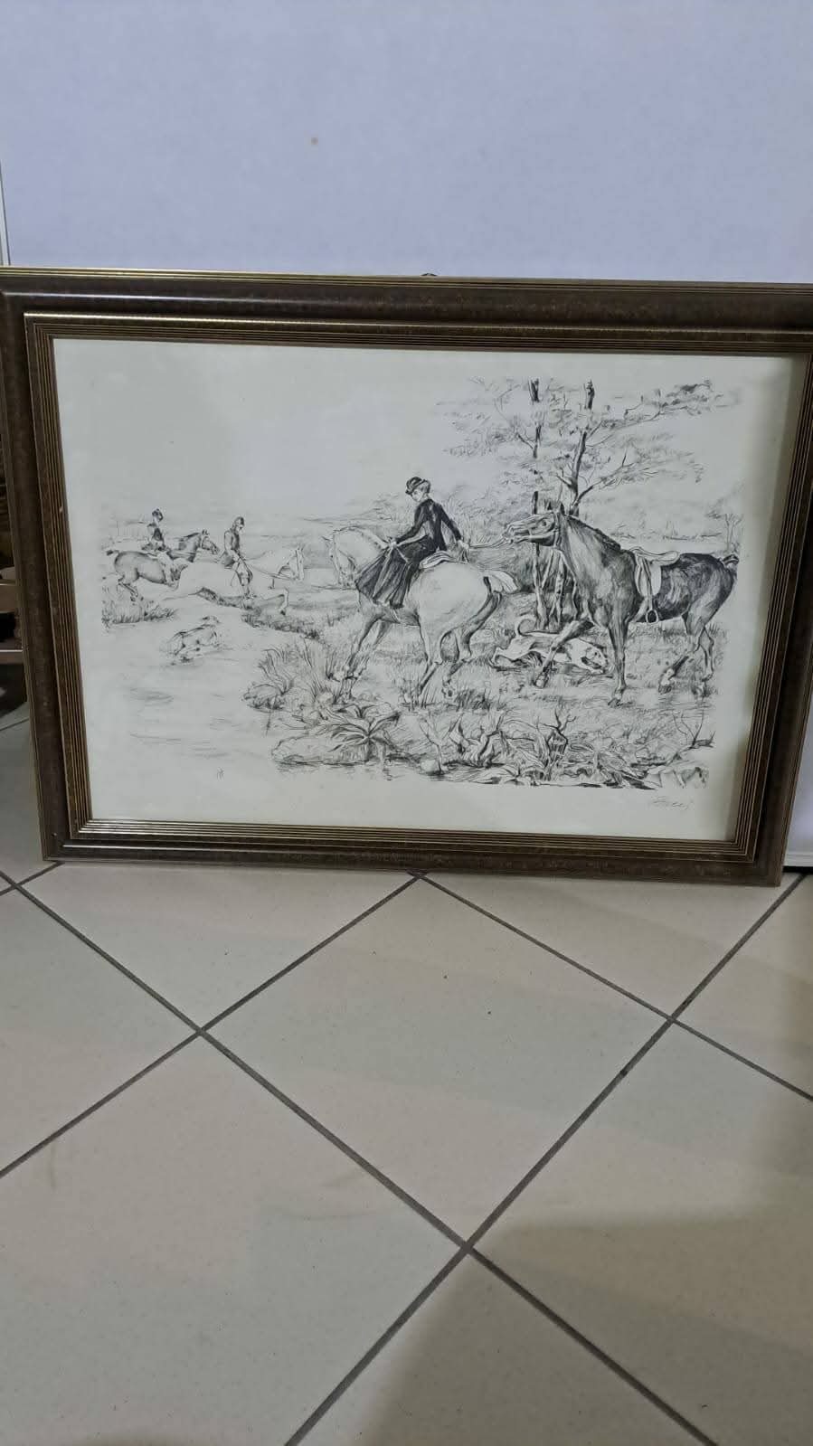 Prova D'autore Bucci Incorniciata