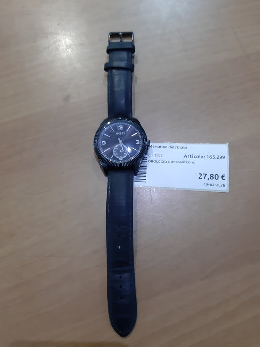 Orologio Guess Nero R.