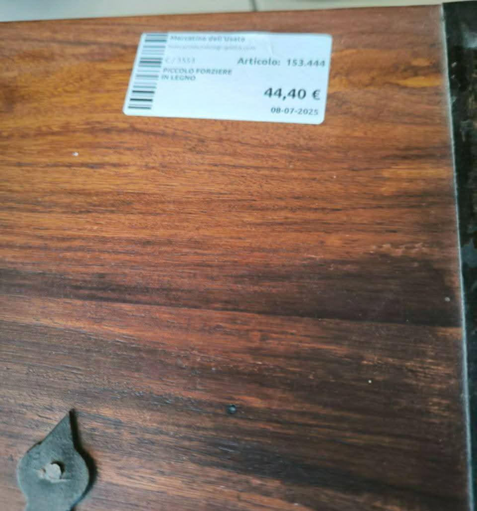 Piccolo Forziere In Legno