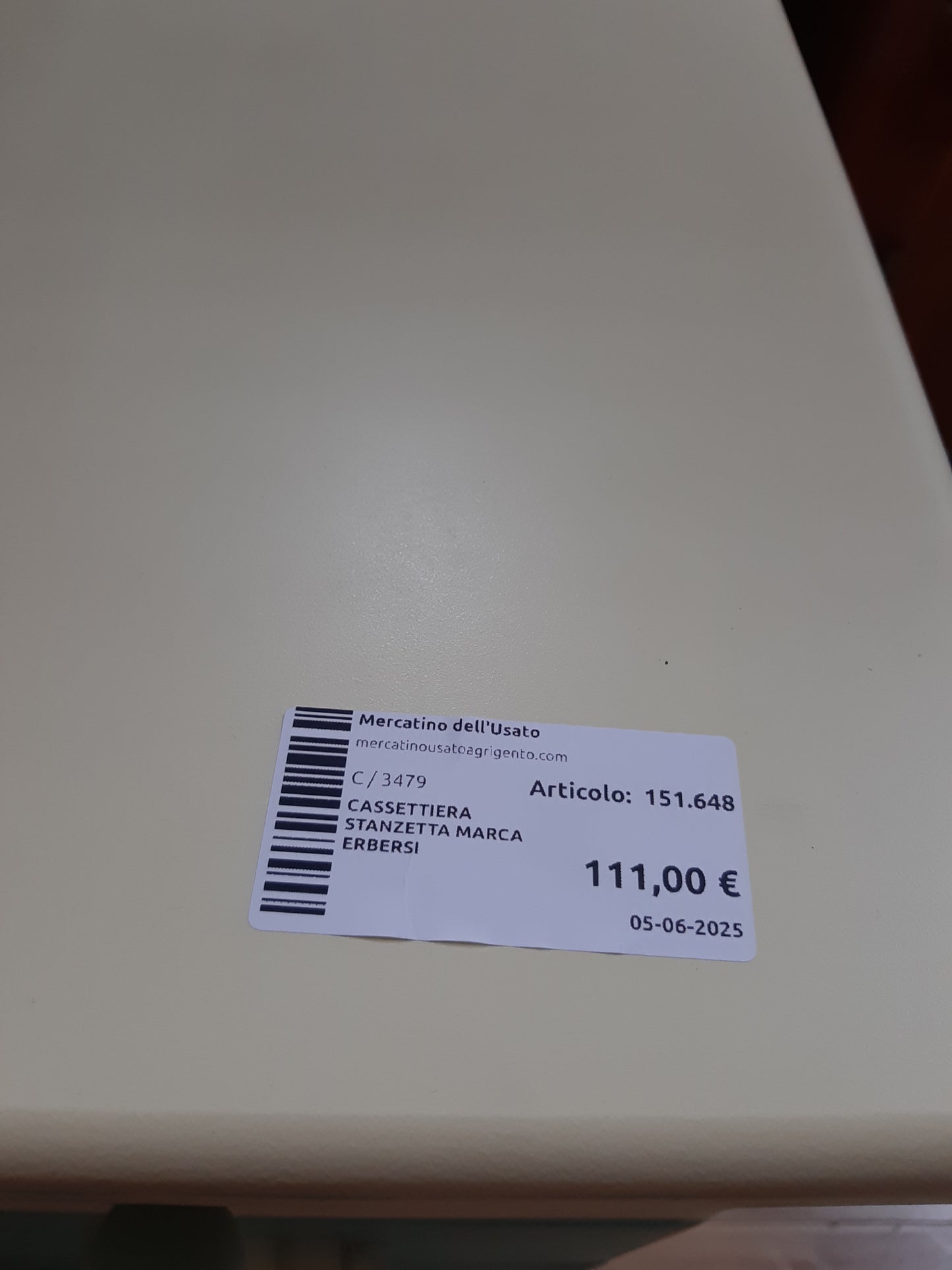 Cassettiera Stanzetta Marca Erbersi