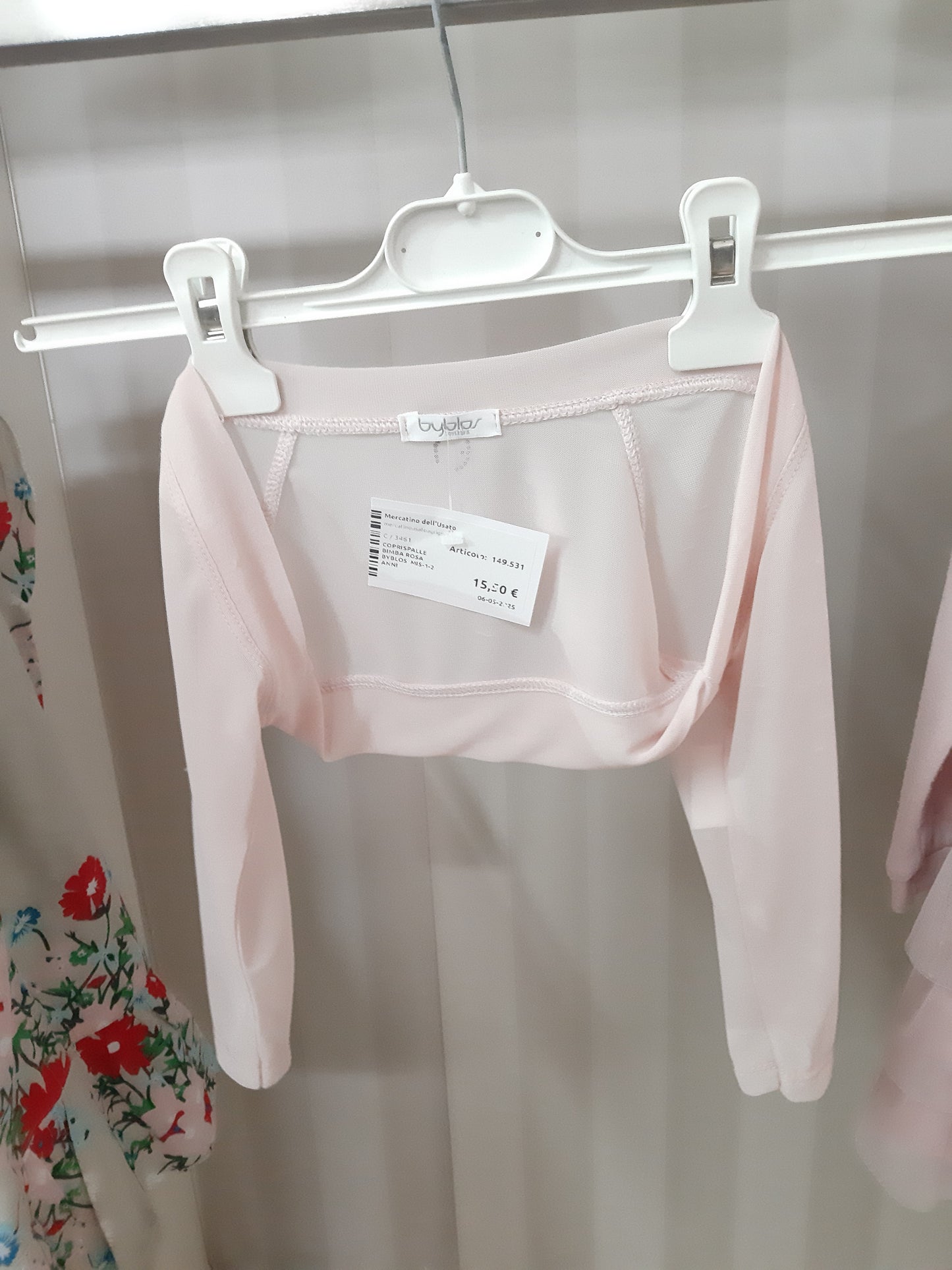 Coprispalle Bimba Rosa Byblos  Mis-1-2 Anni