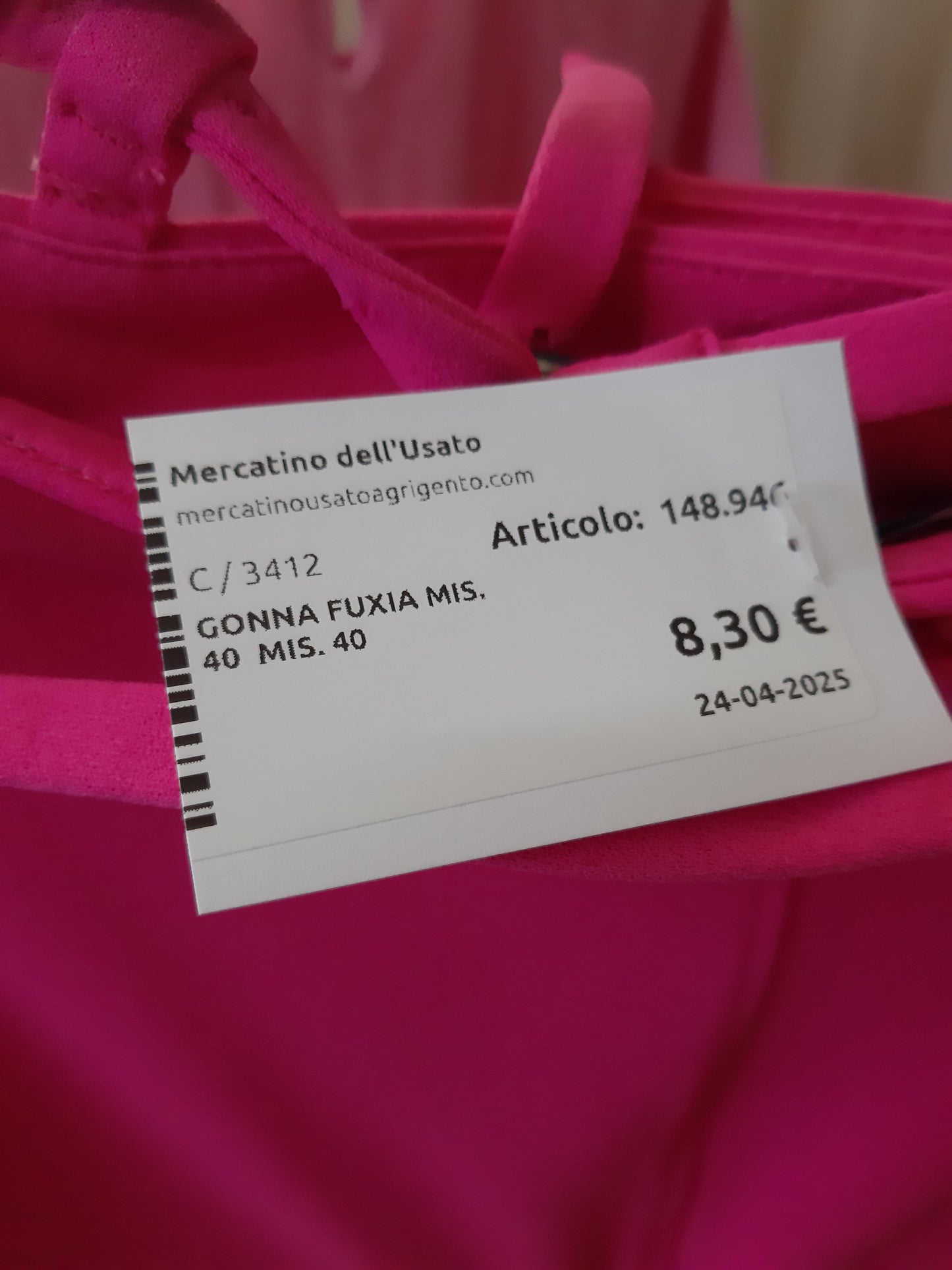 Gonna Fuxia Mis.  40  Mis. 40