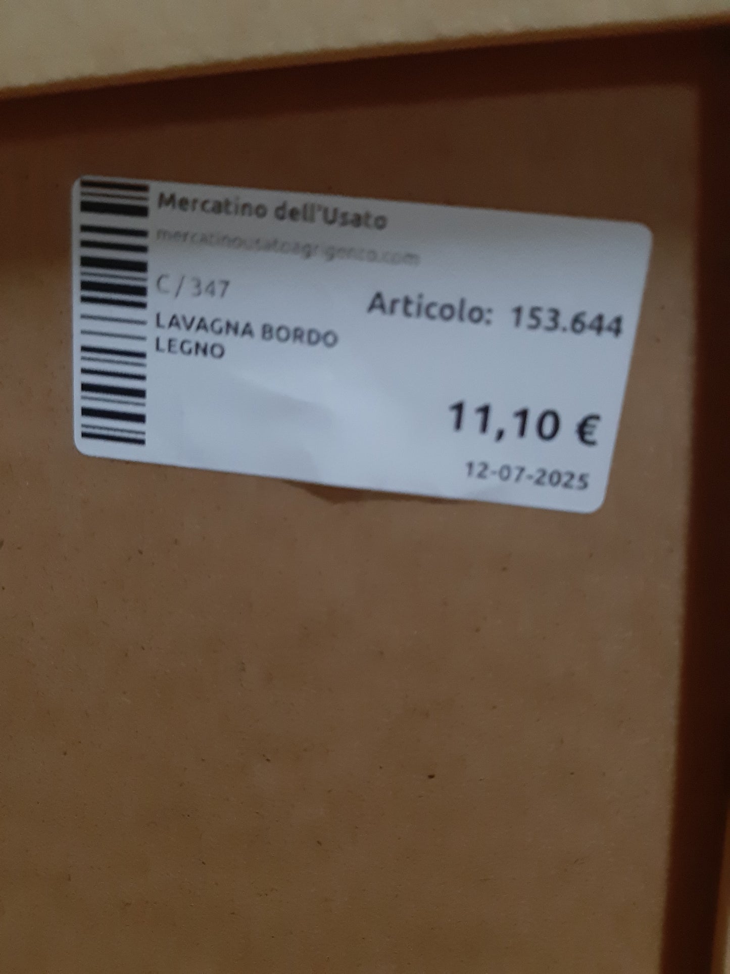 Lavagna Bordo Legno