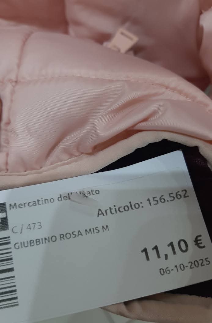 Giubbino Rosa Mis M
