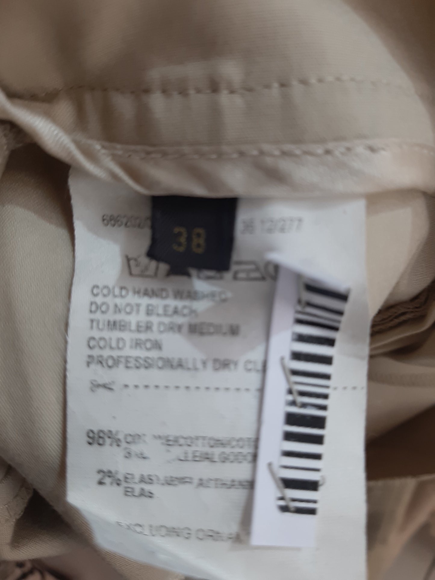 Pantaloni Trussardi  Avorio