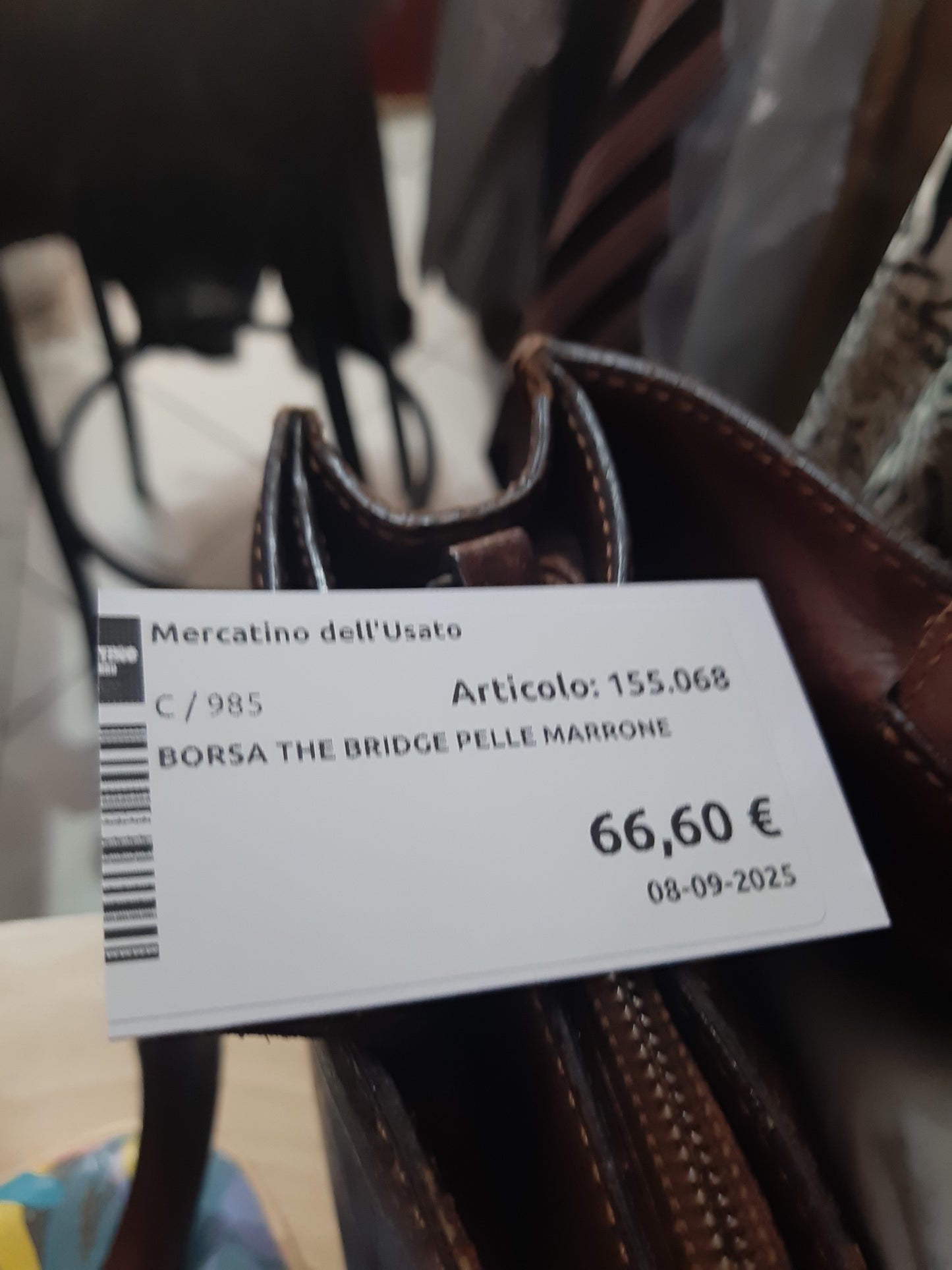 Borsa The Bridge Pelle Marrone