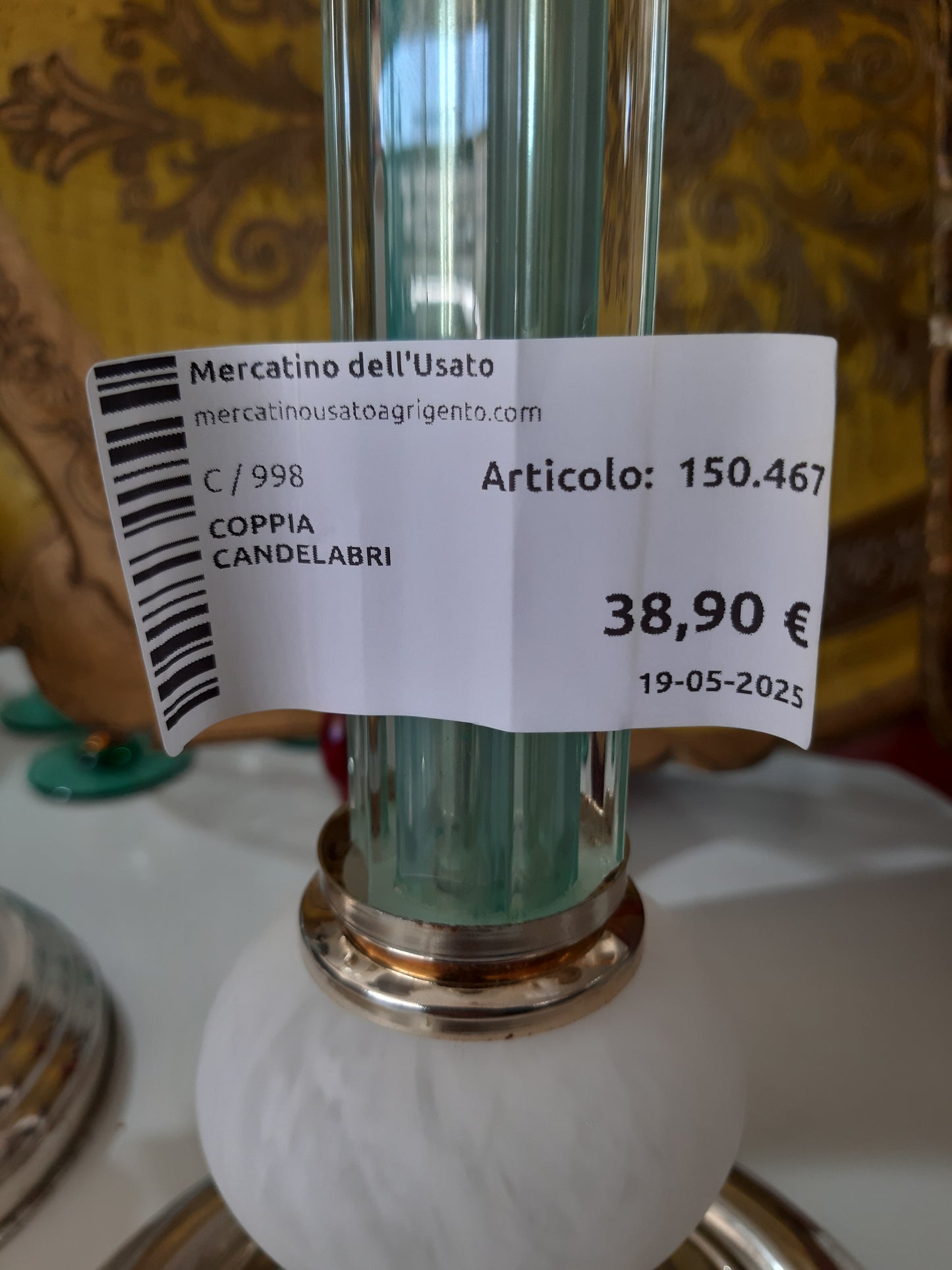 Coppia Candelabri