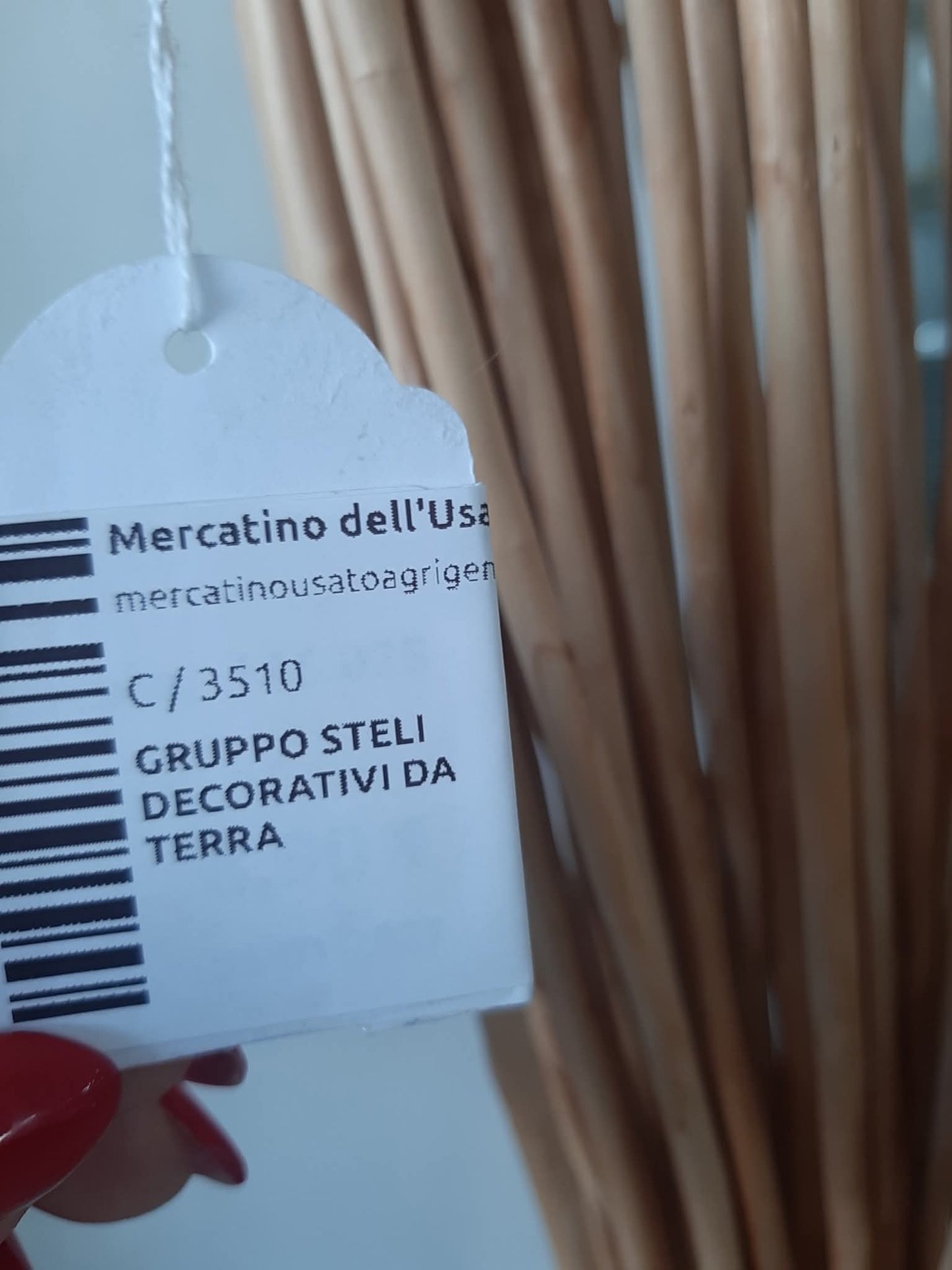 Gruppo Steli Decorativi Da Terra