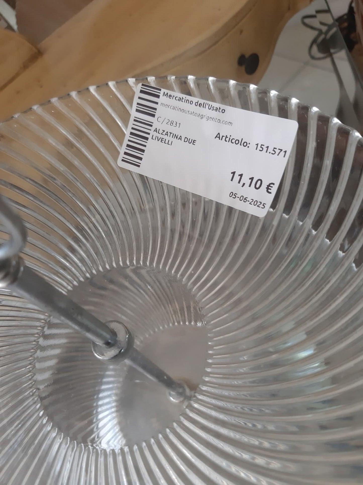 Alzatina Due Livelli