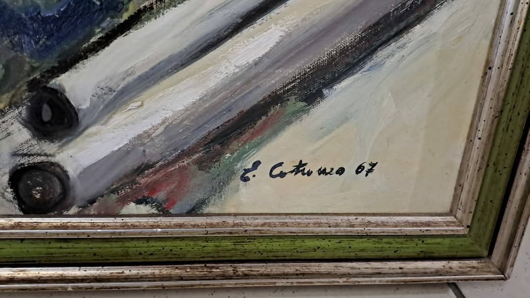 Quadro Paesaggio Egidio Cotroneo