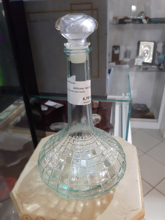 Bottiglia In Vetro Con Tappo