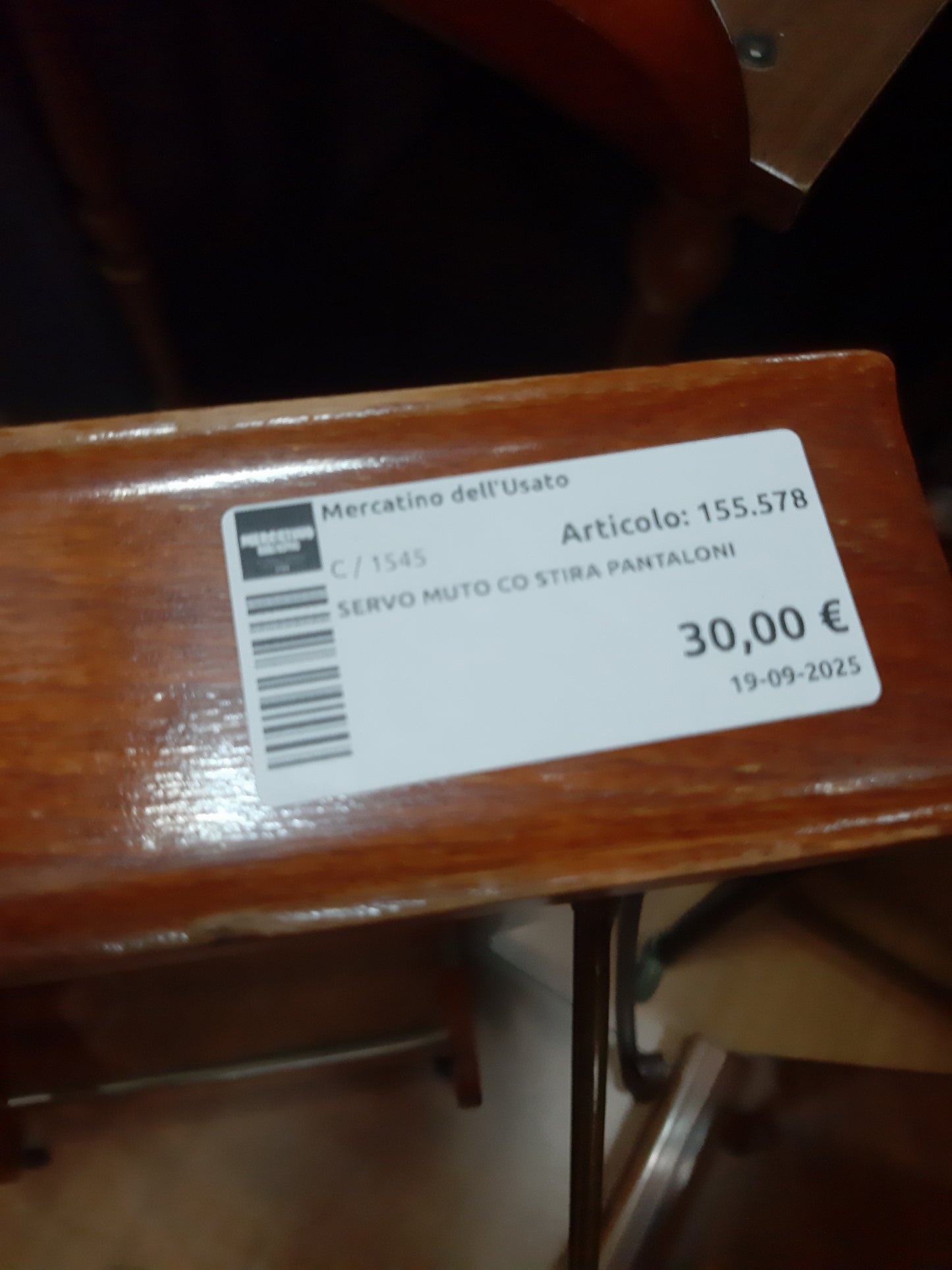 Servo Muto Co Stira Pantaloni