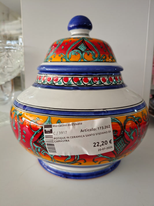 Potique In Ceramica Santo Stefano Di Camastra