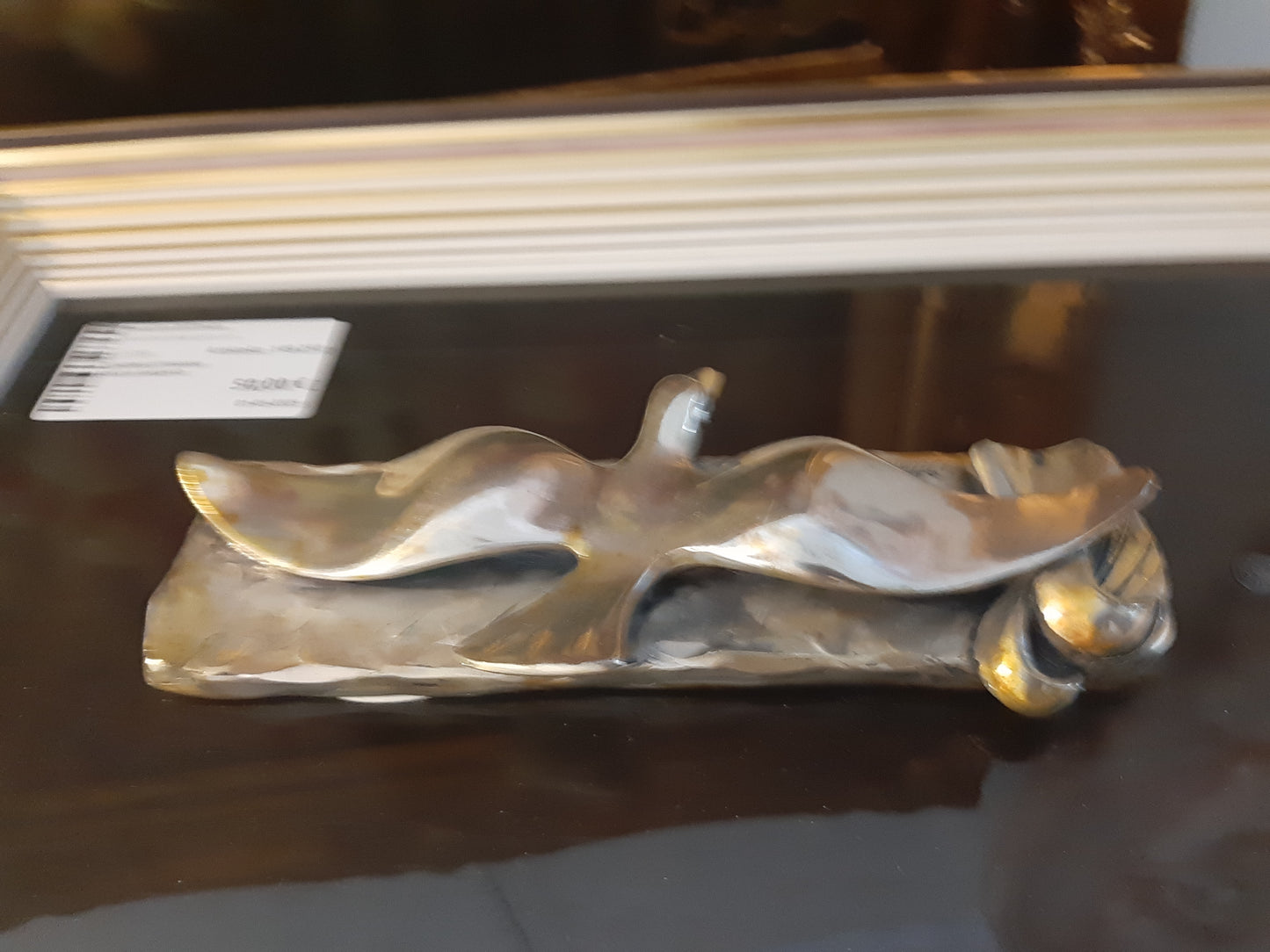 Quadro Ottaviani Foglia Argento