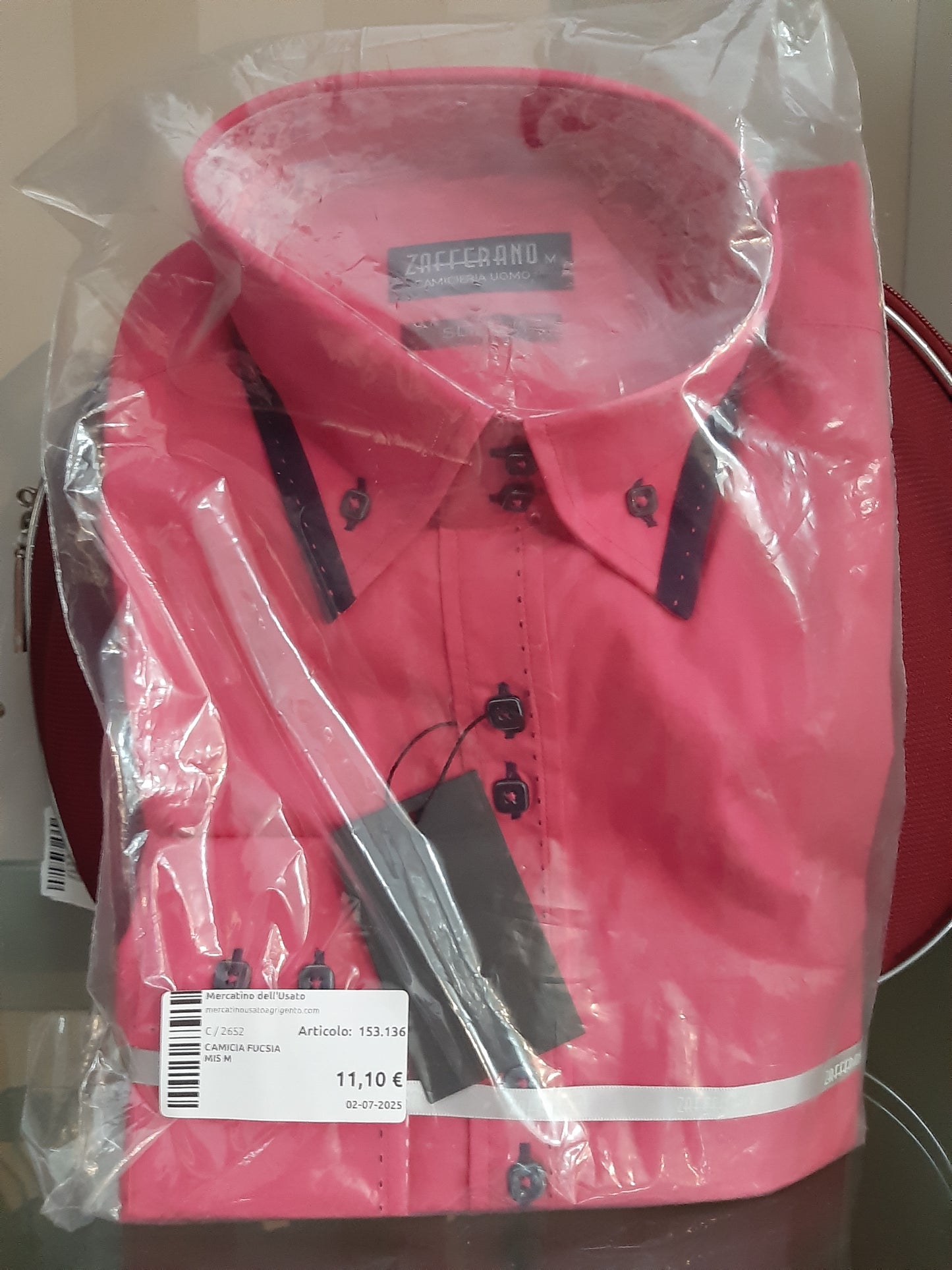 Camicia Fucsia Mis M