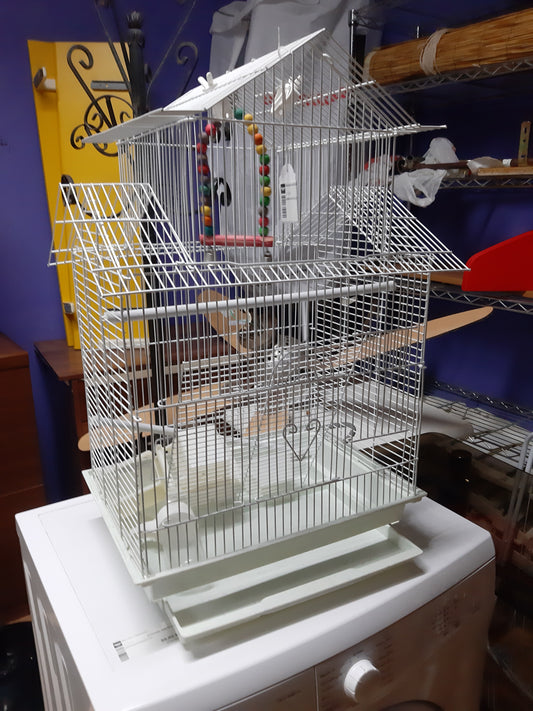 Gabbia Per Uccelli Con Accessori
