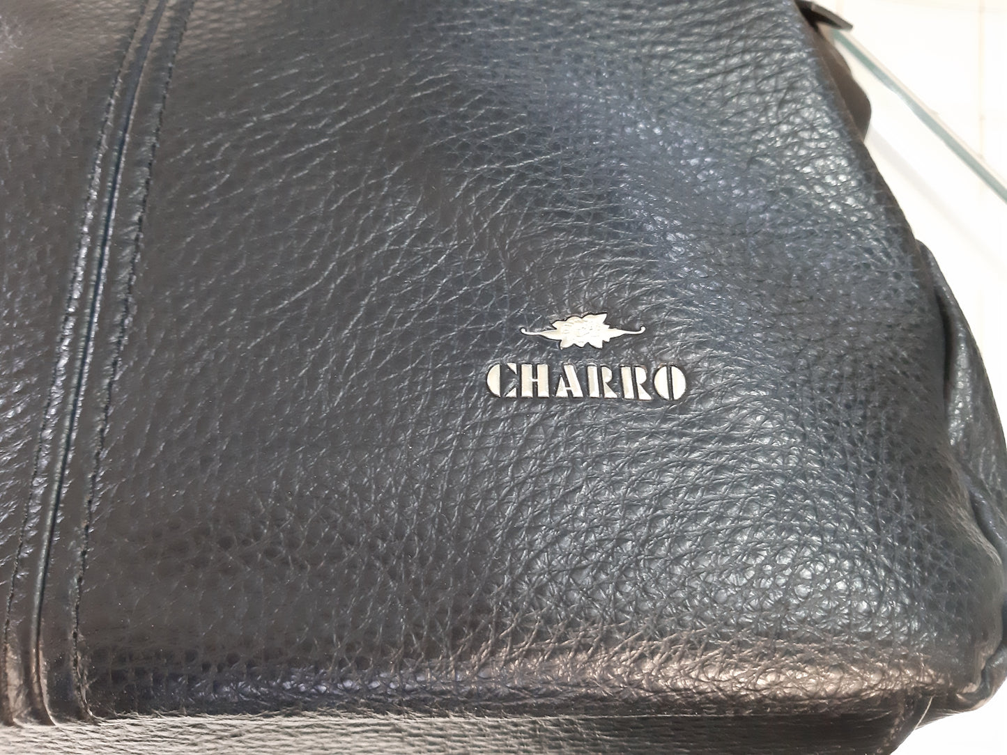 Borsa Nera Ecopelle Charro