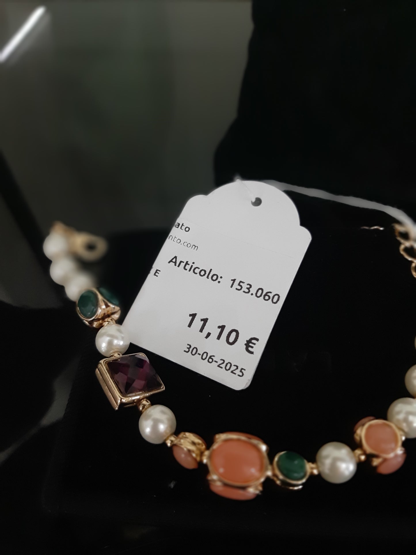Bracciale Perle E Pietre