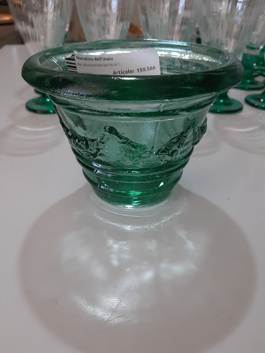 Cachepot In Vetro Verde