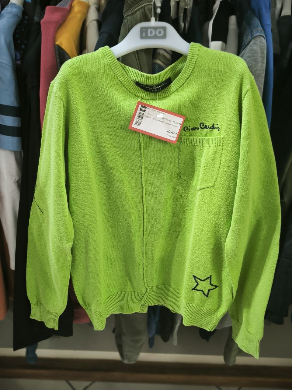 Maglietta Verde Pier Carden 8 Anni