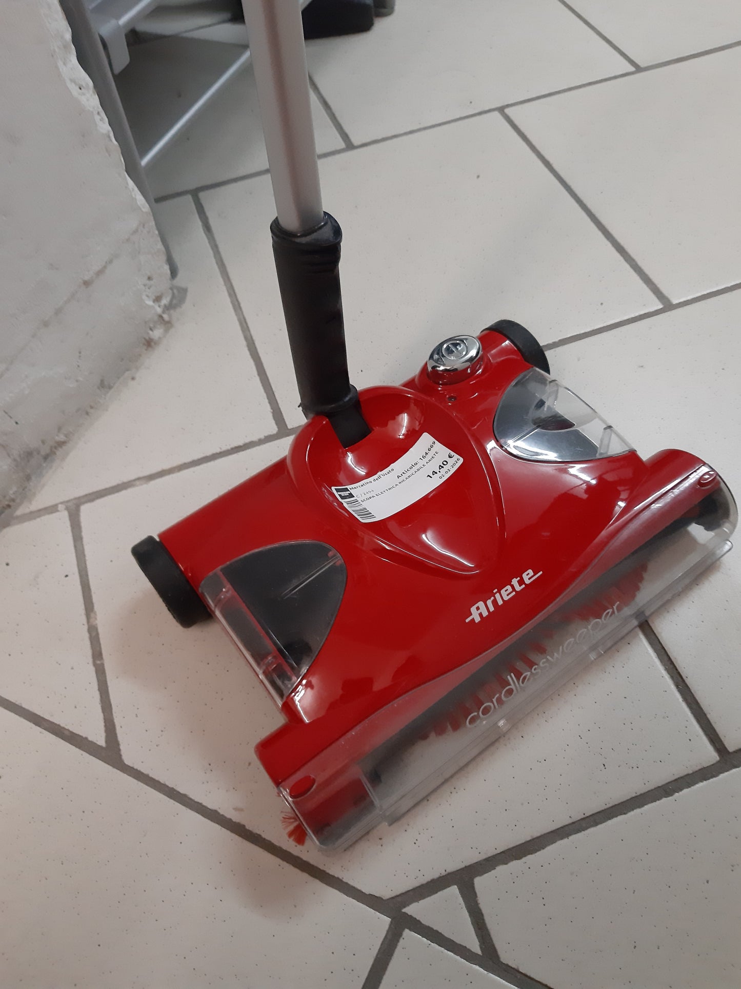 Scopa Elettrica Ricaricabile Ariete