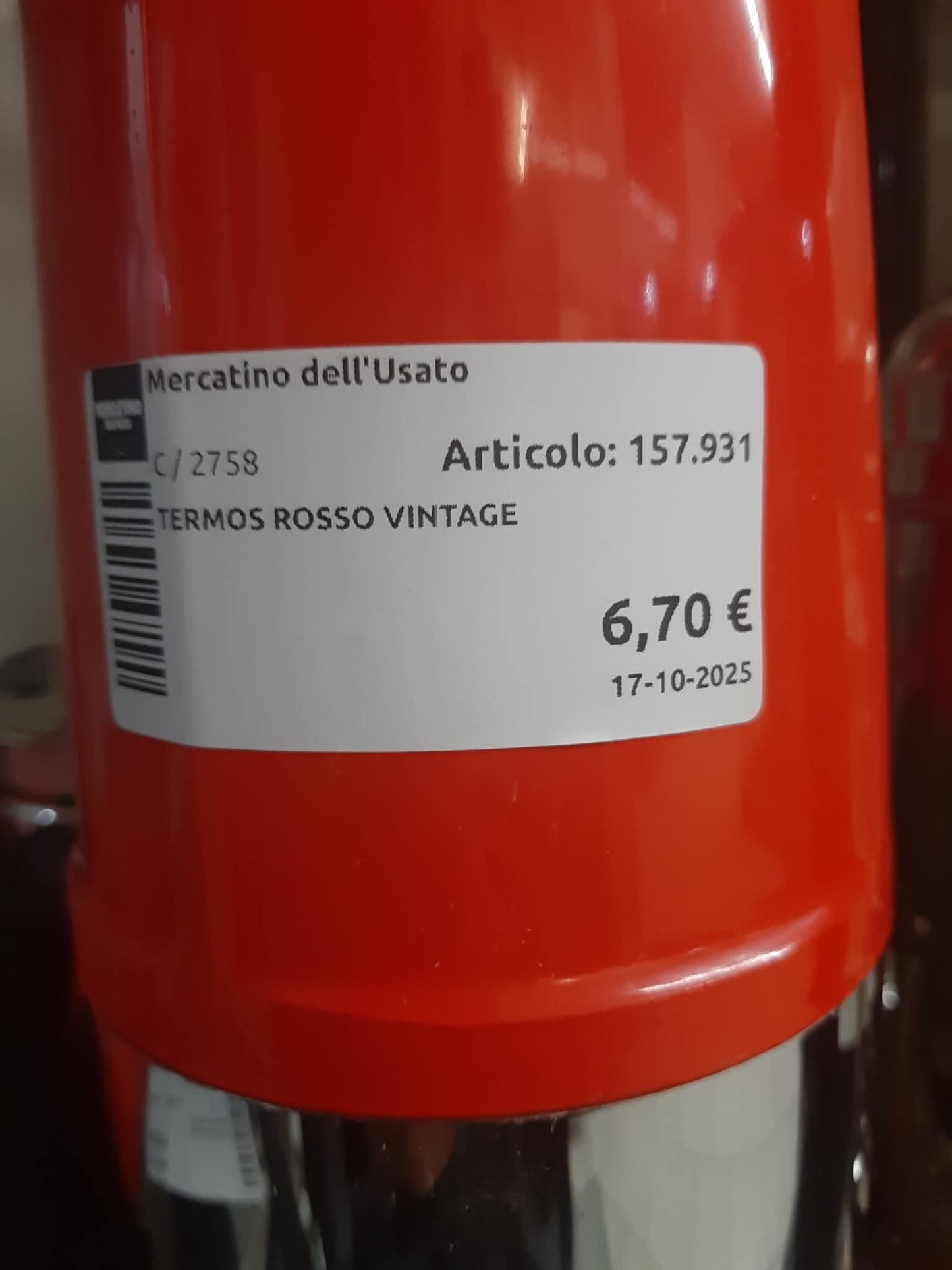 Termos Rosso Vintage