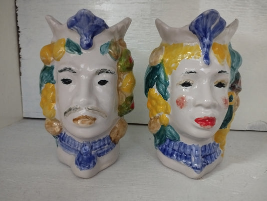 Coppia Teste Di Moro