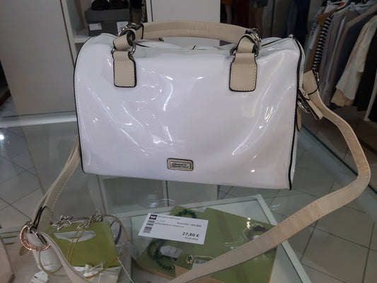 Borsa Bianca E Beige Gai