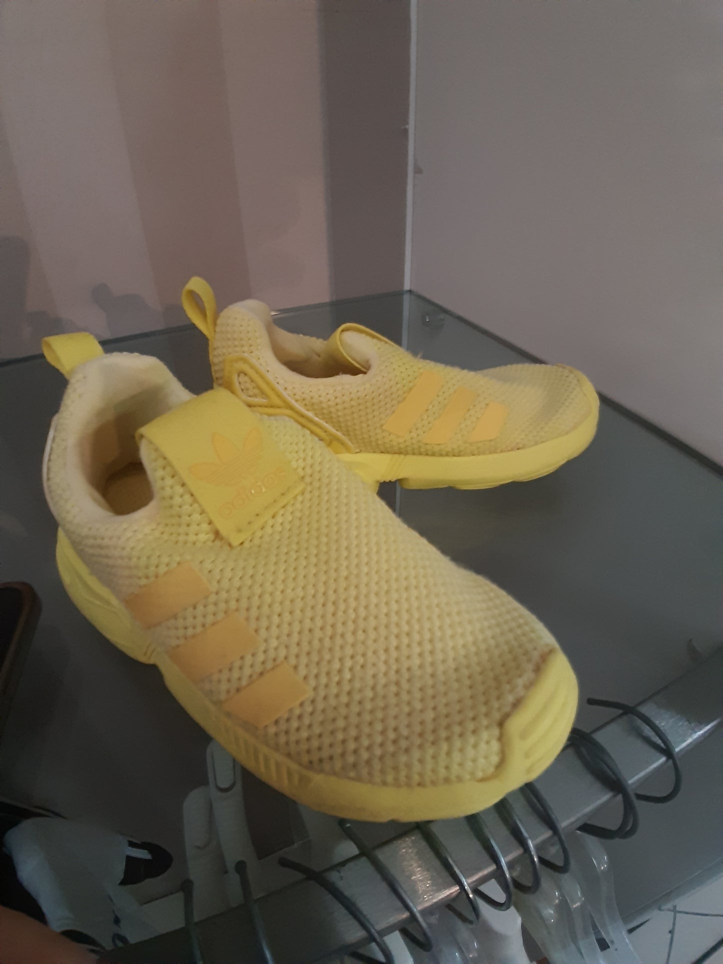Scarpa Bimbo Adidas Giallo Mis 22