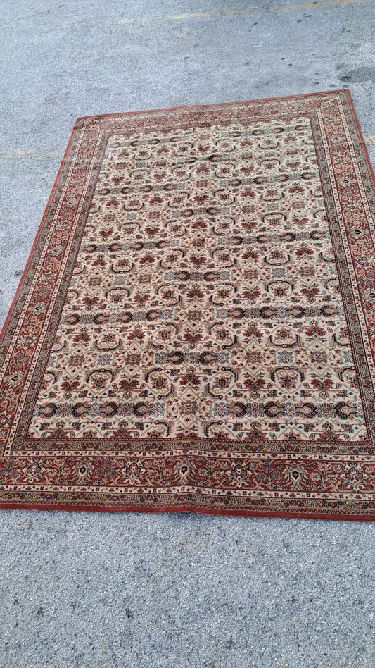 Tappeto 298x203 Bordo Rosso