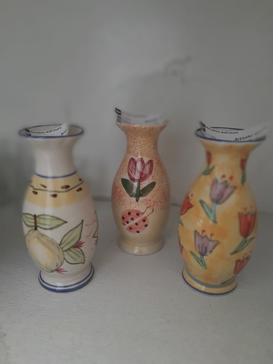 Vasetto Ceramica Decorato