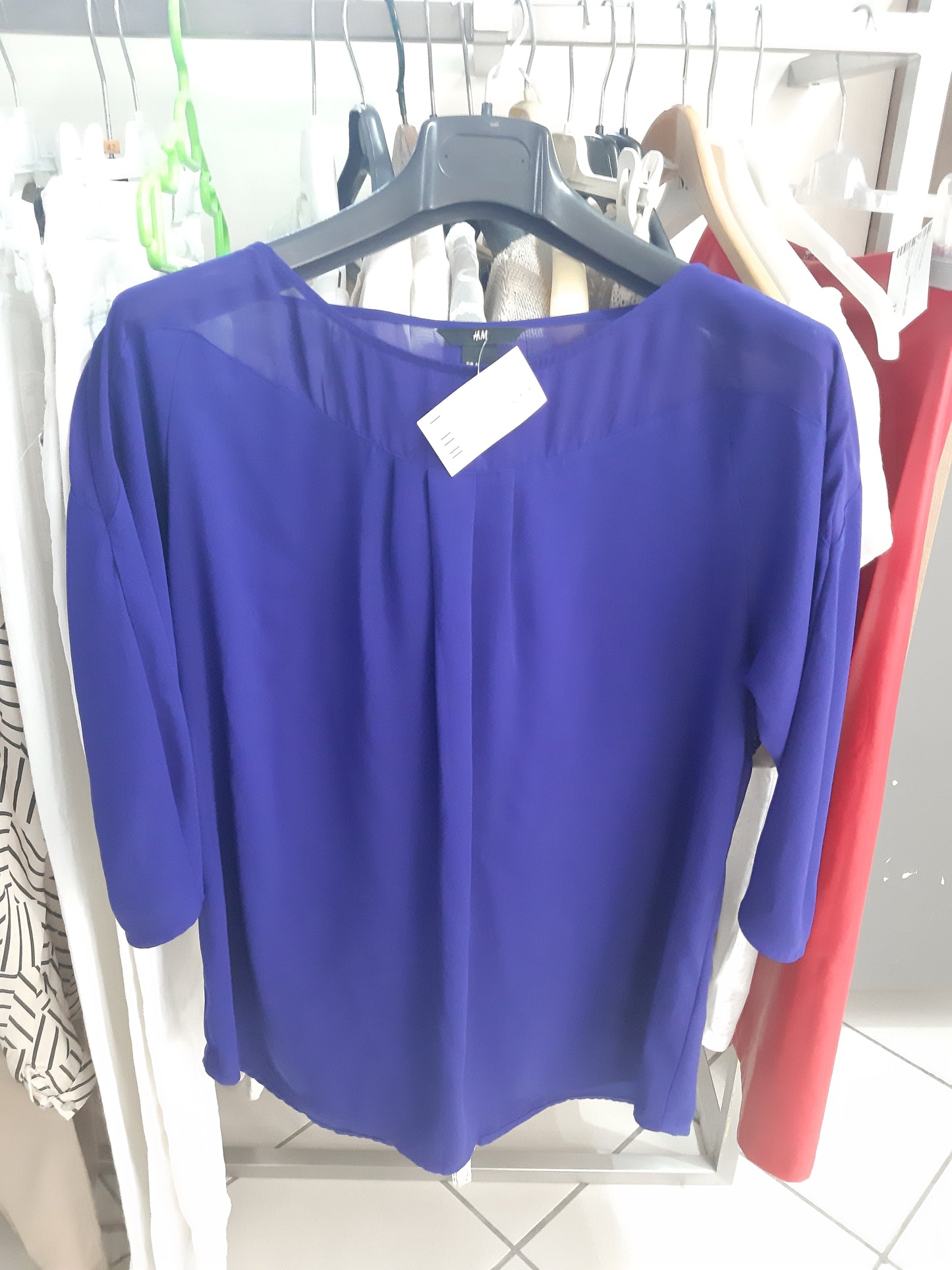 Maglietta Blu Hm Mis L/xl