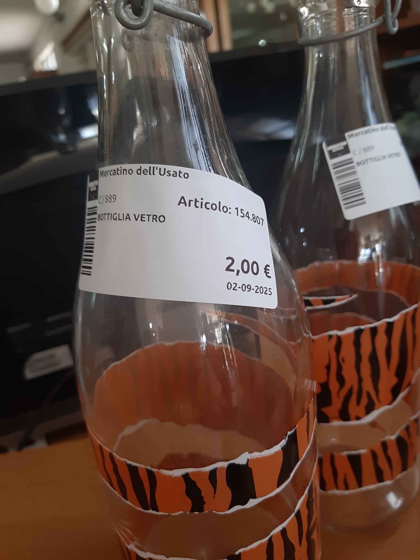 Bottiglia Vetro