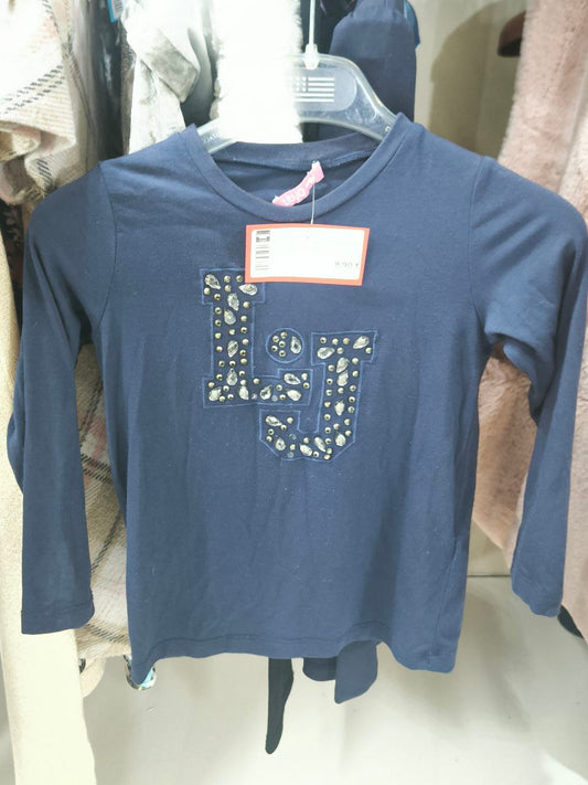 Magliettina Blu Bimba Liu Jo 4/5 Anni