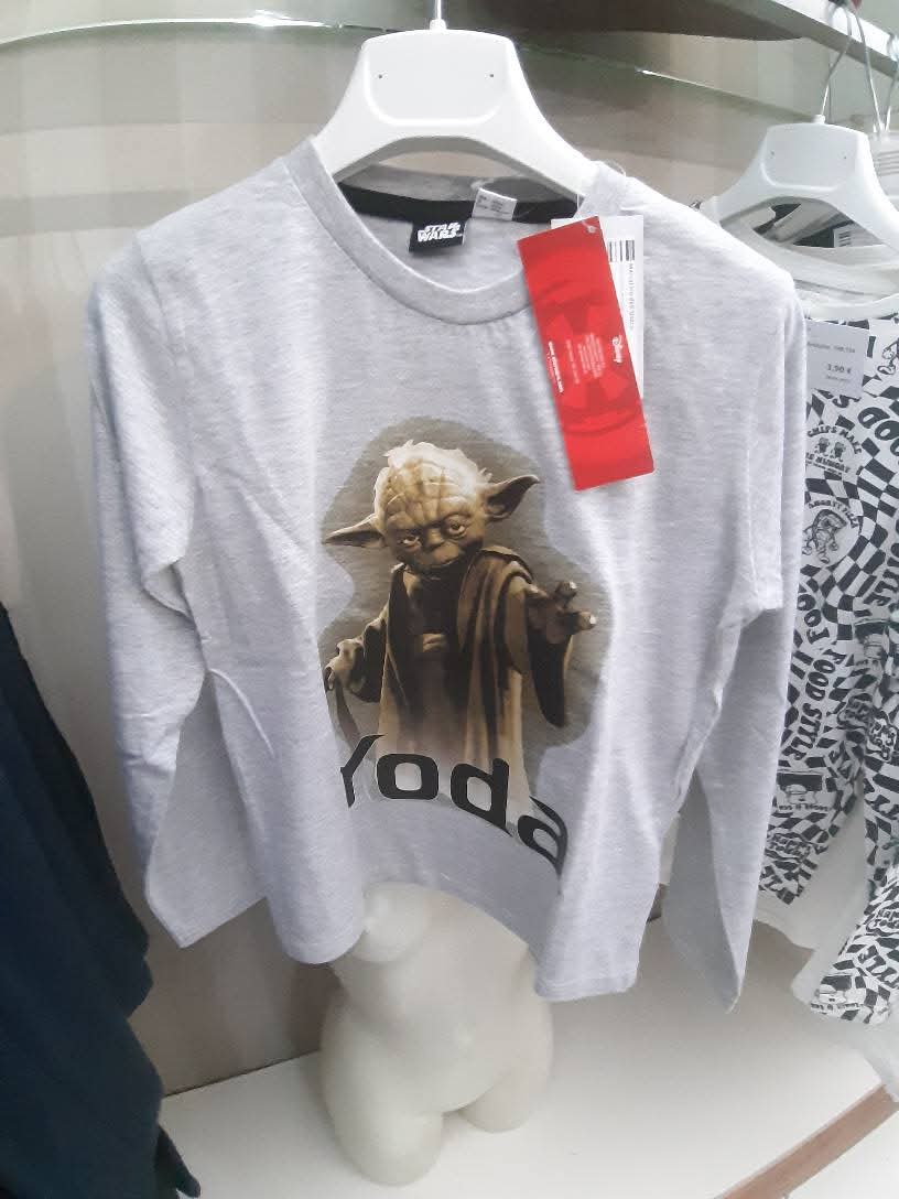 Maglia Star Wars 6/8 Anni