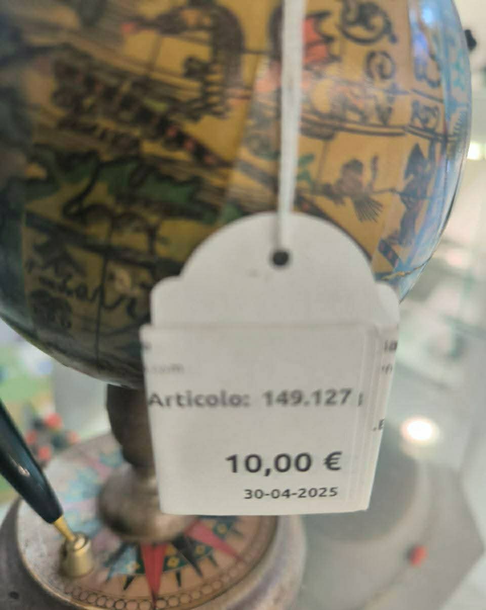 Mappa Mondo Porta Penna